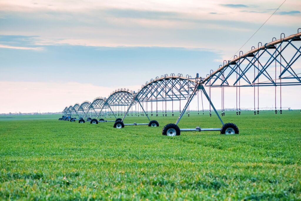 installation of agricultural irrigation